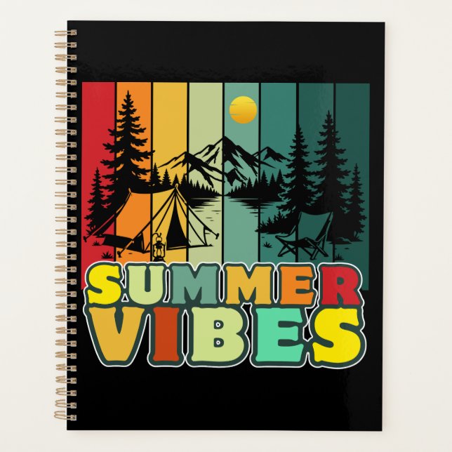 vibes d'été nature camping vacances aventure (Devant)