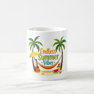 Vibes estivales sans fin Mug tropical