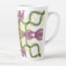 Vibes Mug | Art Abstrait Tropical Vibrant
