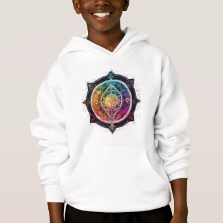 Vibes Mystiques : Logo Spirituel Style Tatouage Te
