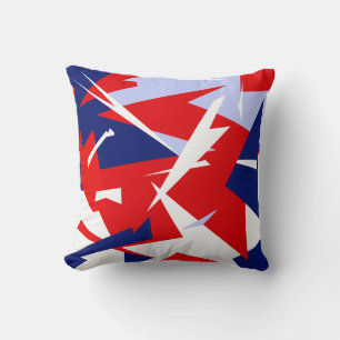 Vibes positives Abstrait Art Cushion Coussin