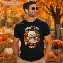 Vibes Sombres T-Shirt Halloween Famille Unisexe