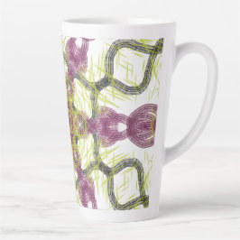 Vibes Tasse | Lebhafte tropische Abstrakte Kunst