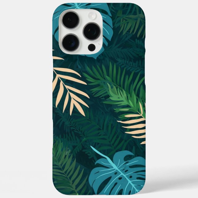Vibes Tropicales – Coque iPhone Botanique (Verso)