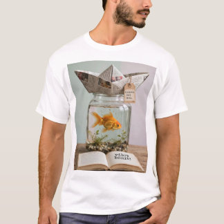Vibra Bonito Goldfisch T-Shirt – Geschenk zum Lese