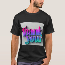 Vibranding 3D Vielen Dank Mens Tshirt