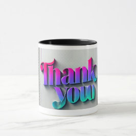 Vibranding 3D Vielen Dank Tasse