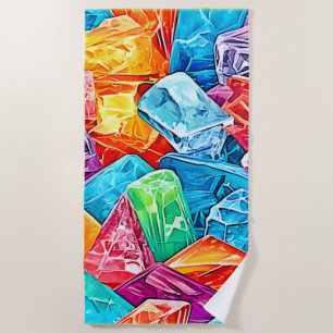 Vibranding Crystal Cluster Art Strandtuch