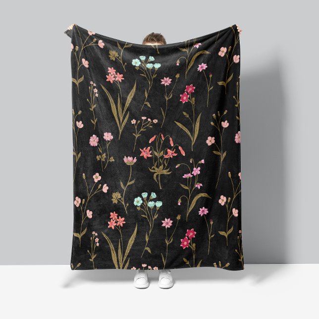Vibranding Floral Medley Fleece Blanket (Von Creator hochgeladen)