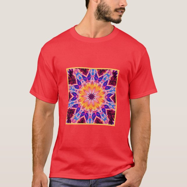 Vibranding Pattern Power Art T-Shirt (Vorderseite)