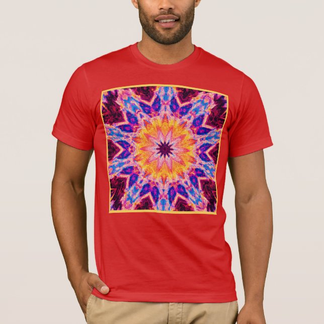 Vibranding Pattern Power Art T-Shirt (Vorderseite)