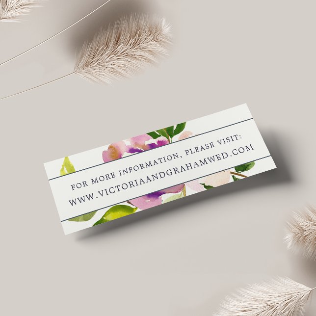 Vibranend Bloom Wedding Website Cards | Mini (Von Creator hochgeladen)