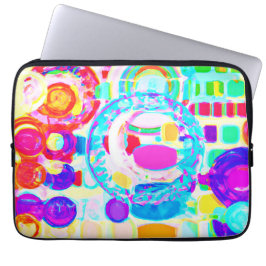 Vibraning Colors Random Pattern Laptopschutzhülle