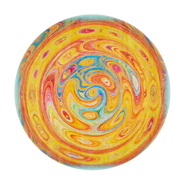Vibraning Pattern Fusion Schneidebrett (Vorderseite)