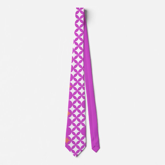 Vibranly Beautiful Pattern Neck Ties Krawatte (Vorderseite)