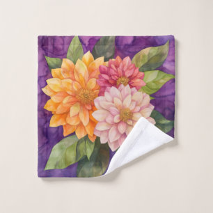 Vibranly Floral Elegance Badhandtuch Set