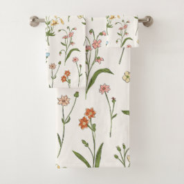 Vibranly Floral Medley Badhandtuch Set