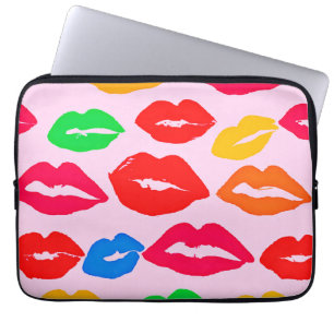 Vibranly Kissed by Colors Pattern Laptopschutzhülle