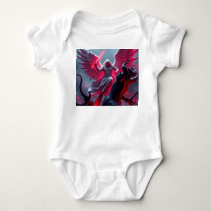 Vibranly St. Michael the Archangel Baby Jumper Strampler