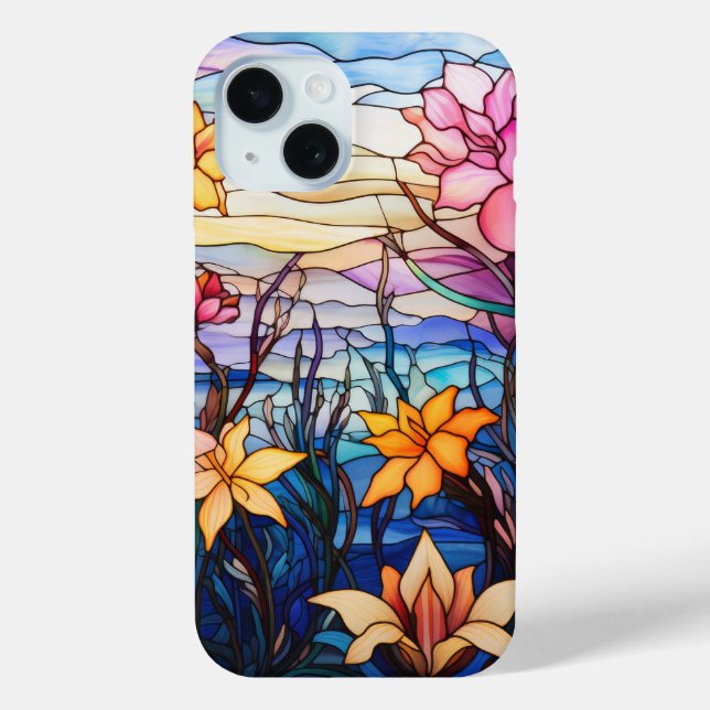 Vibrannende, verkleidete Glaskunst für Frauen Case-Mate iPhone Hülle (Rückseite)