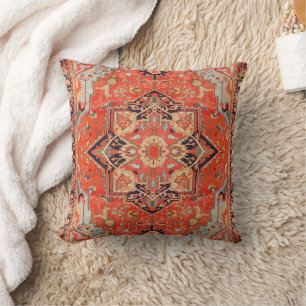Vibranns Orange Oriental Boho marokkanischen Stil Kissen