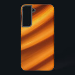 Vibrannt Orange Swirl Art Samsung Galaxy Hülle<br><div class="desc">Das Wesen von Bewegung und Licht erfassen Sie mit diesem atemberaubenden abstrakten Gehäuse. Das Design zeichnet sich durch einen kräftigen Wirbel aus lebhaften Orange- und Bernsteintönen aus, der einen schönen Gradienteneffekt schafft, der sowohl auffallend als auch raffiniert wirkt. Es sieht so aus, als ob ein Lichtstrahl über eine strukturierte Oberfläche...</div>