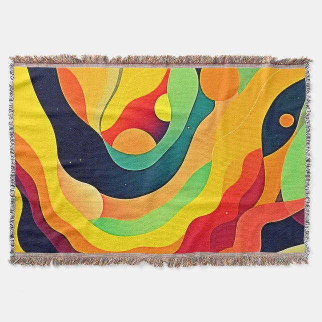 Vibrannte Wave Energy Decke (Vorderseite)