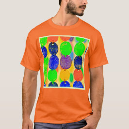Vibranntes Bead String Design T-Shirt