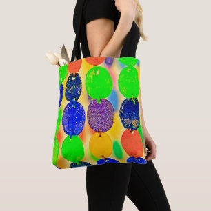 Vibranntes Bead String Design Tasche
