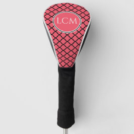 Vibranntes Korallenschwarz - Knetfolie Golf Headcover