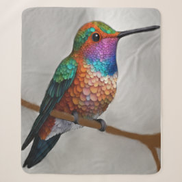 Vibrant Allen’s Hummingbird Painting Sherpadecke
