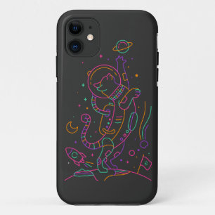 Vibrant Astro Cat Case-Mate iPhone Hülle