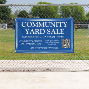 Vibrant Bannière de vente de triage de la communau