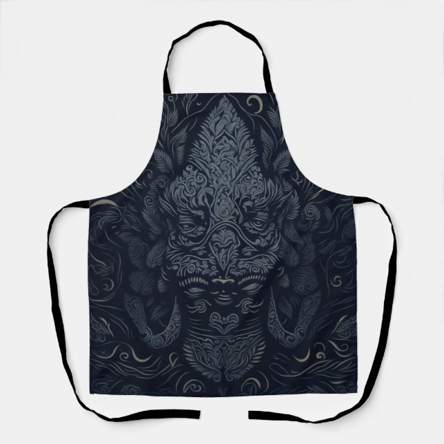 Vibrant Batik Schürze (Vorderseite)