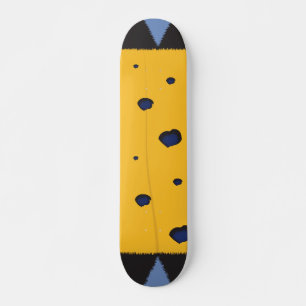 Vibrant Color Pattern Skateboard