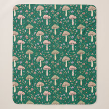 Vibrant Deep Emerald Fungi | Jewel Tone Luxury