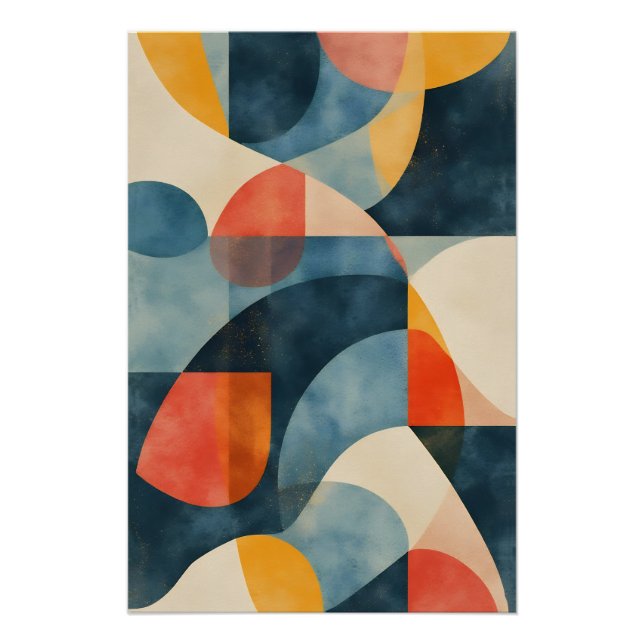 Vibrant Dimensional Prism Poster (Vorderseite)