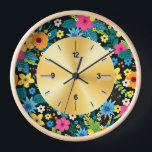 Vibrant Ditsy Flowers Floral Pattern Design-43785 Uhr<br><div class="desc">Bright and colorful ditsy floral pattern featuring vibrant flowers,  perfect for stylish apparel,  accessories,  and gifts with a fresh botanical look. (Design code-43785).</div>