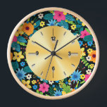 Vibrant Ditsy Flowers Floral Pattern Design-43785 Uhr<br><div class="desc">Bright and colorful ditsy floral pattern featuring vibrant flowers,  perfect for stylish apparel,  accessories,  and gifts with a fresh botanical look. (Design code-43785).</div>