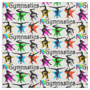 VIBRANT ET COLORÉ J'AIME LE TISSU GYMNASTIQUE