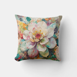 Vibrant Flower Kissen