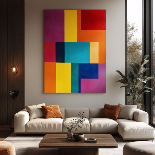 Vibrant Geometry Poster (Von Creator hochgeladen)