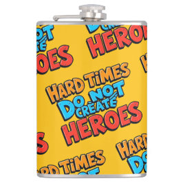 Vibrant Gradient Typographical Create Heroes Flachmann