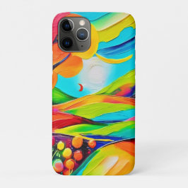 Vibrant Hillside Harmony Painting Case-Mate iPhone Hülle