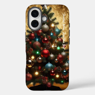 "Vibrant Holiday Cheer" iPhone 16 Hülle