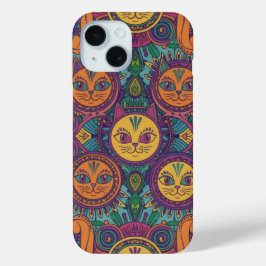 Vibrant Huichol Animal Spirit Phone Case