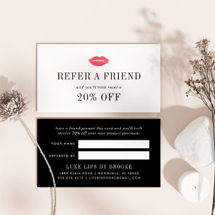 Vibrant Kiss Beauty Business Referral