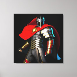 Vibrant Knight Leinwanddruck