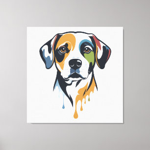 Vibrant Lab Pop Art Leinwanddruck