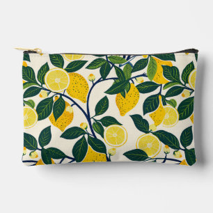 Vibrant Lemon Grove Zubehörtasche